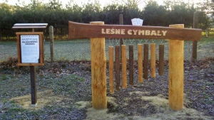 Leśne cymbały + tabliczka 