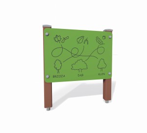 Panel Drzewa - drewno
