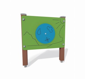 Panel Obieg Wody - drewno