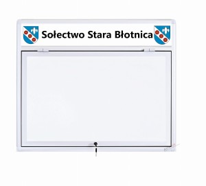 Gablota zewnętrzna GS3-Z-S z siłownikiem gazowym - nadstawka
